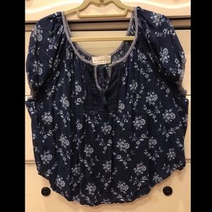 Abercrombie and Fitch Peasant Blouse